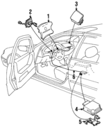 K85154E805 - : Passenger Air Bag for Nissan: Altima Image