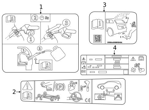 Labels for 2018 Lincoln MKC #0