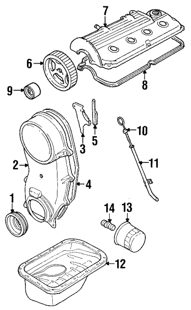 91173332 - Engine: Crankshaft Pulley for GM Image