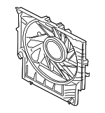 17427601676 - Cooling System: Fan Shroud for BMW Image