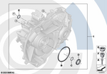 27208861720 - Transfer Box / E-Vehicle Transmission: Seal Kit Electric Machine Transmission for BMW Image