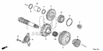 232215B7000 - Transmission - Automatic: COUNTERSHAFT for Honda Image