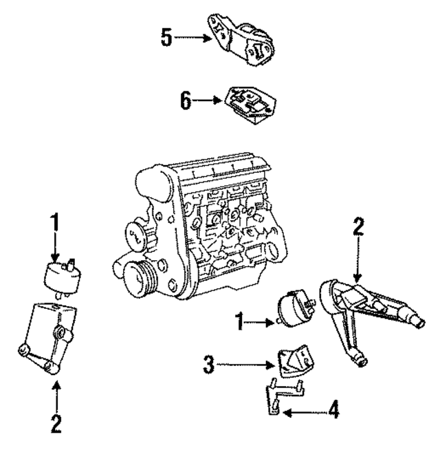 3514235 - : Mount Bracket for Volvo Image