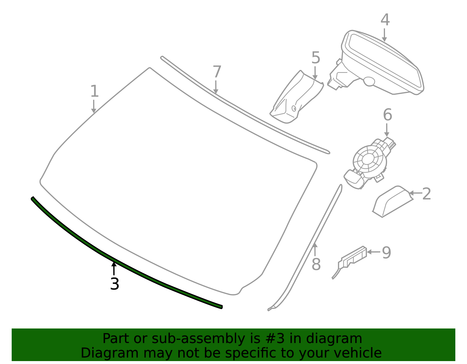 51487325890 - 2012-2021 BMW Lower Insulation (51-48-7-325-890