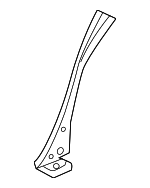 5G4810421A - Body: Gusset for Volkswagen: e-Golf, Golf, Golf Alltrack, Golf R, Golf SportWagen, GTI Image