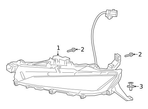 Fog Lamps for 2022 Lexus RX450h #0