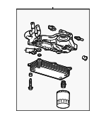 12740654 - Cooling System: Cooler Assembly for Chevrolet: Corvette Image