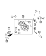 68403936AA - AL-6; 6-Speed; Manual Transmission: Selector Lever for Mopar Image