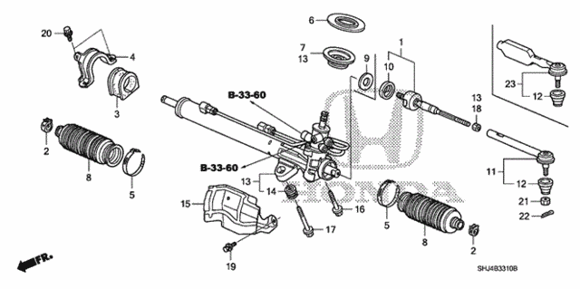 P.S. Gear Box for 2007 Honda Odyssey #0