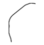 632490C110 - Body: Front Hose for Toyota Image