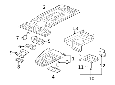 Lighting - Interior for 2006 Saturn Relay #0