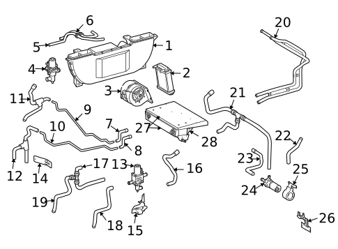 Evaporator & Heater Components for 2003 Dodge Sprinter 2500 #0