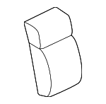 9L3Z1564416QA - Body: Seat Back Cover for Ford: F-150 Image