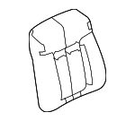 9L3Z1564416BA - Body: Seat Back Cover for Ford: F-150 Image