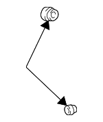 88972403 - Body: Washer Pump Grommet for Pontiac: Vibe Image