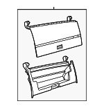 1HP18DK7AD - Body: Compartment for Mopar Image