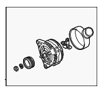 58903018CX - Electrical: Alternator for Audi: A4, A4 Quattro, A6 Image