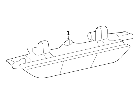 High Mounted Stop Lamp for 2015 Scion xB #0