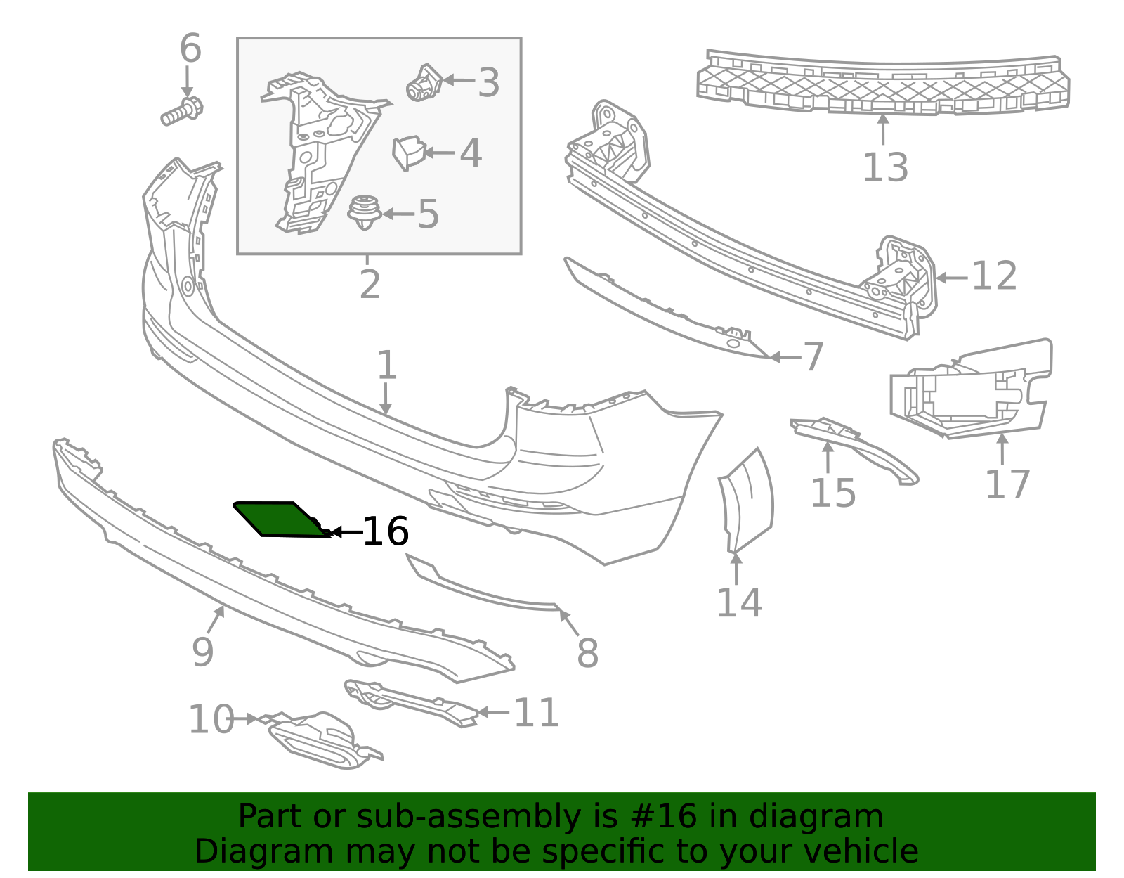 2018-2025 Volvo XC60 Tow Eye Cap 39849034 | TascaParts.com