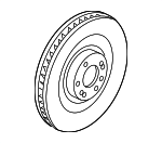 51712R5000 - Brakes: Disc Brake Rotor for Hyundai Image