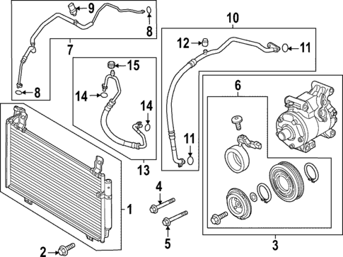 Switches & Sensors for 2023 Mazda CX-50 #1