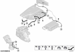 12428631634 - Engine Electrical System: Ground Cable for BMW Image