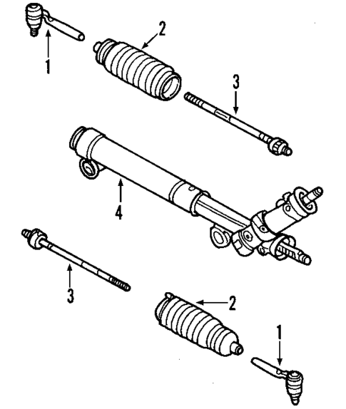Steering Gear & Linkage for 2005 Chevrolet SSR #1