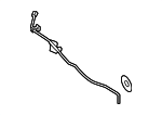 95812113202 - Cooling System: Engine Coolant Pipe for Porsche Image