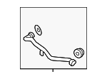 9A712108301 - Cooling System: Water Pipe for Porsche Image