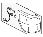 84201AE30ANN - : Tail Lamp Assembly for Subaru Image