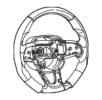 6VD87YSAAA - Steering: Steering Wheel for Dodge: Challenger, Charger Image