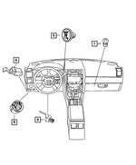 5189366AB - Electrical: Parking Brake Switch for Mopar Image