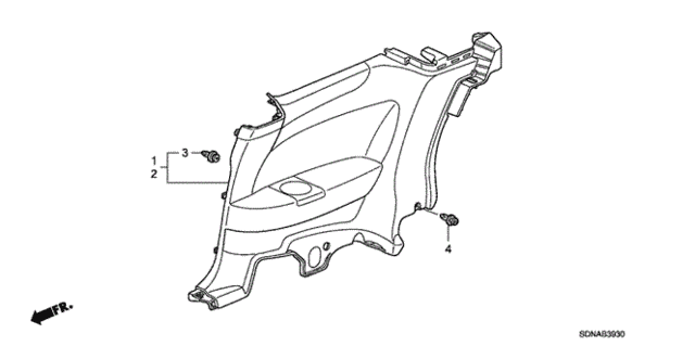 Side Lining for 2007 Honda Accord #0
