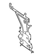 2975459800 - Electrical: DC Converter Bracket for Mercedes-Benz Image