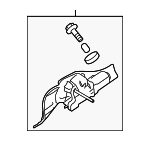 86510SC080 - Body: Wiper Motor Assembly for Subaru Image