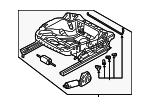 561881106C - Body: Seat Frame for Volkswagen Image