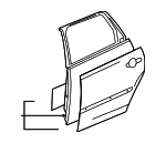 15830108 - Body: Door Shell for Chevrolet: Malibu Image