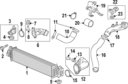 Intercooler for 2024 Honda Civic #0