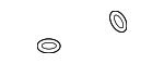 9769034330 - HVAC: Suction Hose O-Ring for Hyundai Image