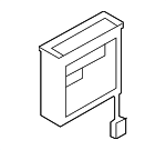8T1057110CX - Body: CD Changer for Audi: A4, A4 Quattro, A5 Quattro, S4, S5 Image
