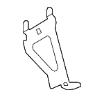 8T0035464 - Body: Amplifier Bracket for Audi: A4, A4 Quattro, A5 Quattro, allroad, S4, S5 Image