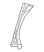 3C5810422A - Body: Inner Reinforced for Volkswagen: Passat Image