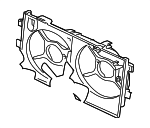 1360A041 - Belts &amp; Cooling: Fan Shroud for Mitsubishi: Outlander Image