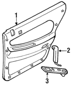 829017E060 - : Rear Door Trim for Nissan: Maxima Image