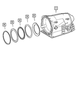 52108356AA - Automatic Transmission 5 Speed [DGJ]: Spring Disc for Chrysler: 300, Crossfire | Dodge: Challenger, Charger, Durango, Magnum, Nitro, Sprinter 2500, Sprinter 3500 | Jeep: Commander, Grand Cherokee, Wrangler, Wrangler JK Image