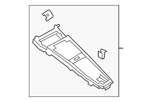 99155326301 - Body: Support Bracket for Porsche Image