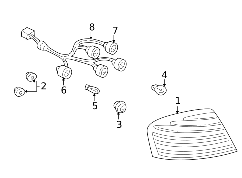 Lighting - Exterior for 2004 Pontiac Bonneville #1
