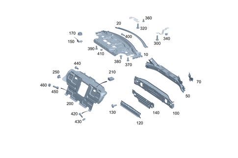 Rear End for 2023 Mercedes-Benz S500 #0