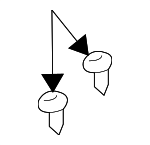 11609946 - Body: Bellcrank Bolt for Chevrolet: HHR, Trailblazer, Trailblazer EXT | GMC: Envoy, Envoy XL | Oldsmobile: Bravada Image