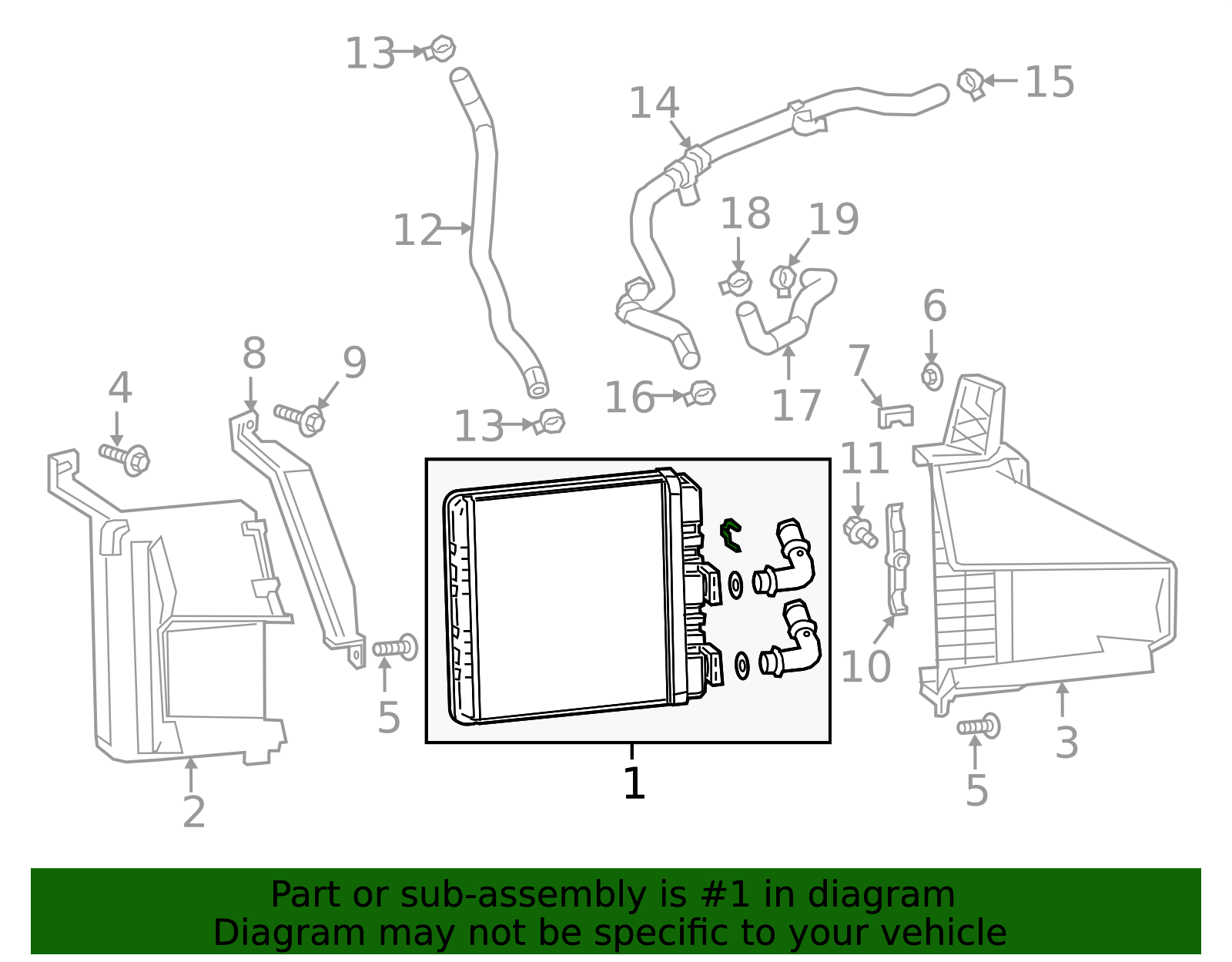 Radiator - OEM Engine Cooling Core for GM | AutoNation Parts